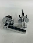 Kwikset Halifax Entry Door Handle With Lock Key, Secure Round Keyed. Fixed Price $12.01.