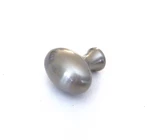 Amerock BP1443G10 Kitchen Cabinet Solid Brass Satin Nickel Oval Knob 1.25". Fixed Price $8.04.