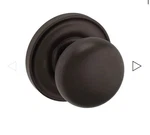 Baldwin Reserve 5000-FD 402 Distressed Bronze Dummy Door Knob Set Round Rose. Fixed Price $30.00.