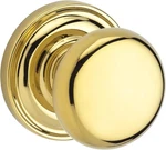 Baldwin Images Passage Set 5405 030 Polished Brass Round Knob & Rose 2-3/4". Fixed Price $129.95.