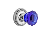 Nostalgic Warehouse 723542 Rope Rosette Double Dummy Crystal Cobalt Glass Door. Fixed Price $80.63.