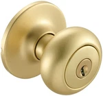 Design House 726927 Cambridge Single Cylinder Keyed Entry Door - Gold. Fixed Price $54.75.