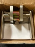 Weslock 007103N3NFR20 Utica Privacy Door Lever, Transitional, Satin Nickel. Fixed Price $32.57.