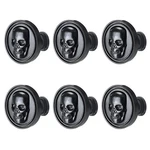 Bami-lee House Vintage Skull Knob, 6 Pcs Single Hole Cabinets Pulls For Black. Fixed Price $24.63.