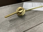 Signature Hardware SHGF100TLBG Left Mounted Toilet Tank Lever - Brushed Gold. Fixed Price $91.99.