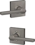 Schlage F10 619 Col Latitude Door Lever Hall & Closet - Satin Nickel. Fixed Price $19.99.