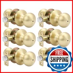 Goldenwarm Interior Door Knobs Bedroom Bulk Brushed Privacy. Fixed Price $85.67.