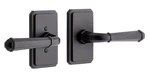Signature Hardware 552057MB, Brass Passage With Backset, Left Hand, Black. Fixed Price $53.25.