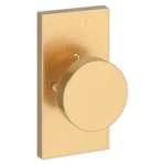 Baldwin Ps.con.cfr Contemporary Passage Door Knob Set - Lifetime Pvd Satin Brass. Fixed Price $99.00.