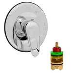 Tub And Shower Escutcheon Rebuild Kit Complete For Gerber Safetemp Ii, Polish.... Fixed Price $197.19.