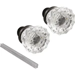 Defender Security In. Bronze Fluted Glass Door Knob 28317 Prime-line. Fixed Price $16.00.