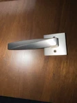Mcbowery Convex Satin Nickel Double Dummy Modern Door Lever (2X Duo). Fixed Price $40.00.