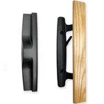 Allywasai Patio Sliding Door Handle Set, Perfect Replacement Wood Black. Fixed Price $35.81.