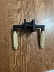 Explore Hardware Geneva Solid Brass Passage Door Lever Matte Black. Fixed Price $45.00.