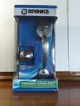 Brinks Heavy Duty Passage Handle Set Exterior / Interior Satin Nickel. Fixed Price $39.99.