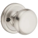 Kwikset Juno Satin Nickel Half-dummy Door Knob With Microban Antimicrobial Tech. Fixed Price $9.95.
