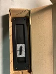 Baldwin PD005190KT Estate Collection Santa Monica Pocket Door Trim - Satin Black. Fixed Price $160.99.