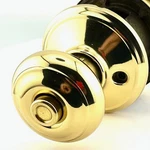 Schlage Georgian F40GEO605 Polished Brass Privacy Knob Bedroom Bath. Fixed Price $18.99.