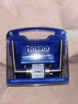 Toledo Italica Satin Nickel Privacy Bed/bath Door Handle Set R5B. Fixed Price $17.99.