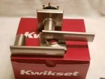 Chapas Para Puerta Interiores Moderna Elegante Acero Inoxidable Kwikset 720 Vdl. Fixed Price $19.99.