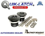 Quik-latch Series Black Lockable Hood Pin Kit QL-50L-LP/BP. Fixed Price $399.99.
