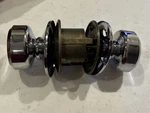 Schlage F10 Bwe 625 Bowery Door Knob, Hall & Closet Passage Lock Bright Chrome. Fixed Price $7.95.