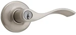 Kwikset 405BL-26DS Brass Balboa Keyed Entry Door Leverset Satin Nickel. Fixed Price $24.99.