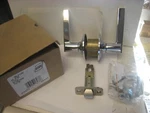 New Schlage Latitude F10 Passage Lever ( Hall And Closet ) 625 Bright Chrome. Fixed Price $21.99.