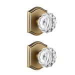 Clctk Crystal Glass Dummy Door Knobs, (2 Pack), Antique Brass. Fixed Price $50.05.