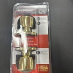 Prosource Door Knob Keyed Entry Polished Brass Finish. Fixed Price $5.00.