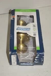 Schlage Georgian Passage Knob Satin Brass F10VGEO608. Fixed Price $19.79.