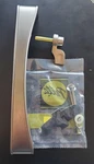 Pella Xo Clad Wood Sliding Door Satin Nickel Interior Handle Sets - New W/parts. Fixed Price $199.99.