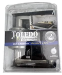 Bed Bath Privacy Door Handle Lever Satin Nickel Toledo Platinum T-CV2920ZAUS15. Fixed Price $19.95.