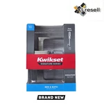 Kwikset Singapore Satin Nickel Rectangular Straight Bed/bath Door Handle. Fixed Price $24.90.