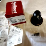 Kwikset Laurel Oval Dummy Black Metal 788L 11P Bbpkg 97880-344 Door Knob Handle. Fixed Price $6.60.