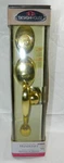 Design House Polished Brass Front Coventry Handle Set Ball Knob 780940. Fixed Price $115.00.