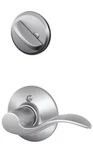 Schlage F59-ACC-LH Accent Left Handed Single Cylinder Interior Chrome. Fixed Price $45.00.