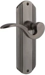 Nostalgic Warehouse Deco Plate Double Dummy Manor Lever In Antique Pewter 762621. Fixed Price $59.99.