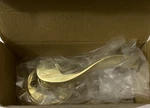 Copper Creek Dummy Waverlie Lever Polished Brass WL2290RHPB. Fixed Price $14.99.