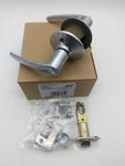 Schlage F40-JAZ 626 Chrome Jazz Privacy Door Lever Set. Fixed Price $39.99.