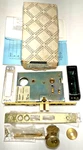 Baldwin 6020-030 Mortise Lock Handleset Knob/lever Reversible Clinder Estate. Fixed Price $394.88.