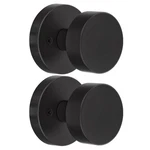 Naubea 2 Pack Matte Black Door Knob Interior, Dummy,. Fixed Price $46.10.