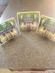 New Hardware House Montevallo Privacy Lever Door Handles.bright Brass. #44-5197. Fixed Price $50.00.