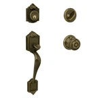 Schlage F60 V 609 Parthenon Front Entry Handleset With Georgian Knob,. Fixed Price $172.30.