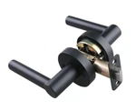 Miseno Elkton Round Rod Passage Door Lever Set MLK4012BK Matte Black. Fixed Price $19.95.