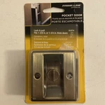 Prime Line Antique Brass Privacy Lock With Pull Pockel Door - Model: N6774. Fixed Price $14.44.