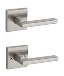Kwikset, Signature Series Satin Nickel Universal Passage Door Hall + Closet. Fixed Price $48.00.