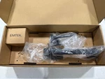 Emtek 4203US19 Hamden Dummy Handleset - American Classic Collection, Flat Black. Fixed Price $275.00.