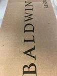 Baldwin HDTUBCFR190 Dummy Lever With 5" Rectangle Rose - Satin Black, Reserve Co. Fixed Price $53.99.