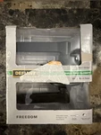 Defiant Freedom Hall & Closet Door Lever Handle Matte Black Reversible Open Box. Fixed Price $17.99.